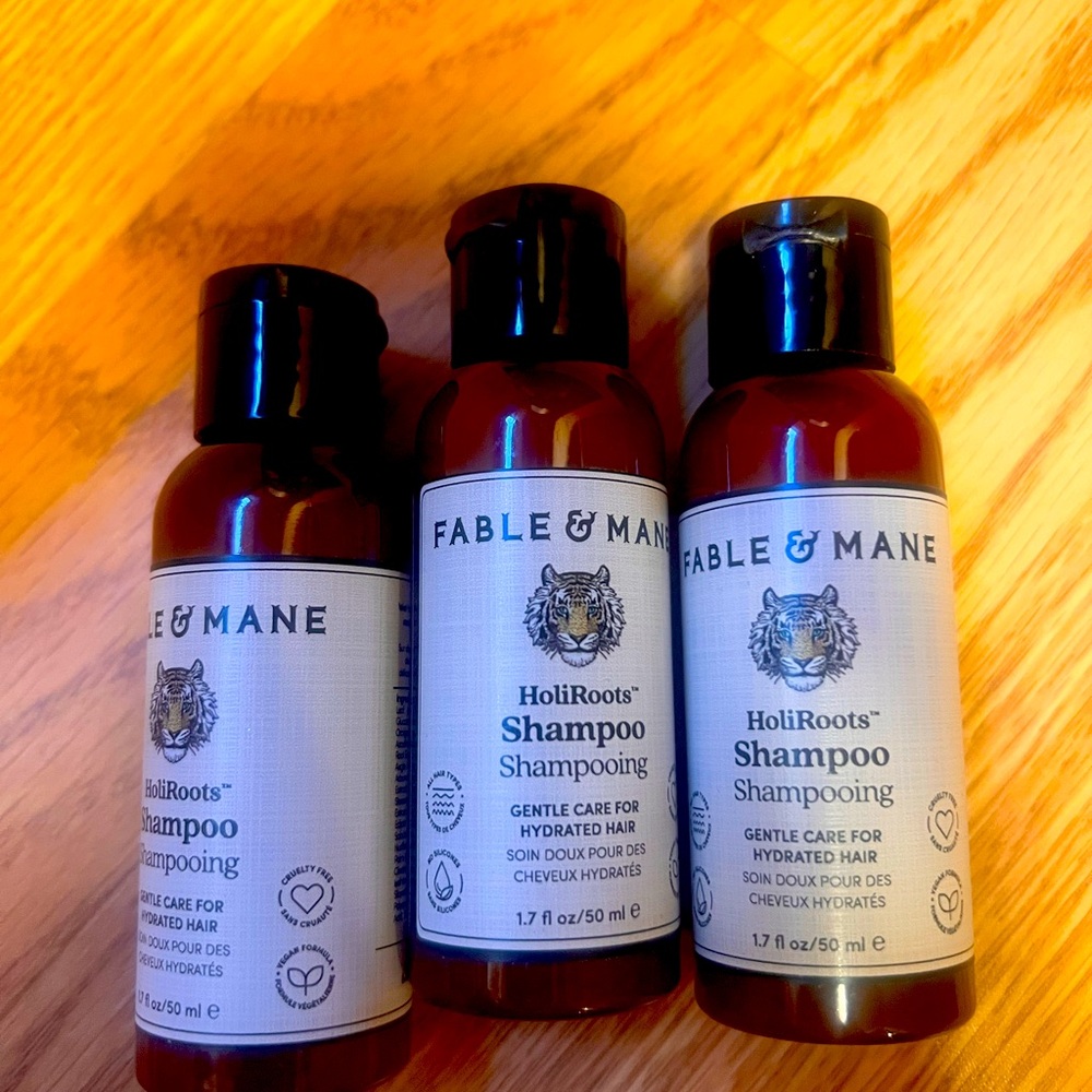 Fable & Mane Holiroots Shampoo 1.7 fl oz Set Of 3